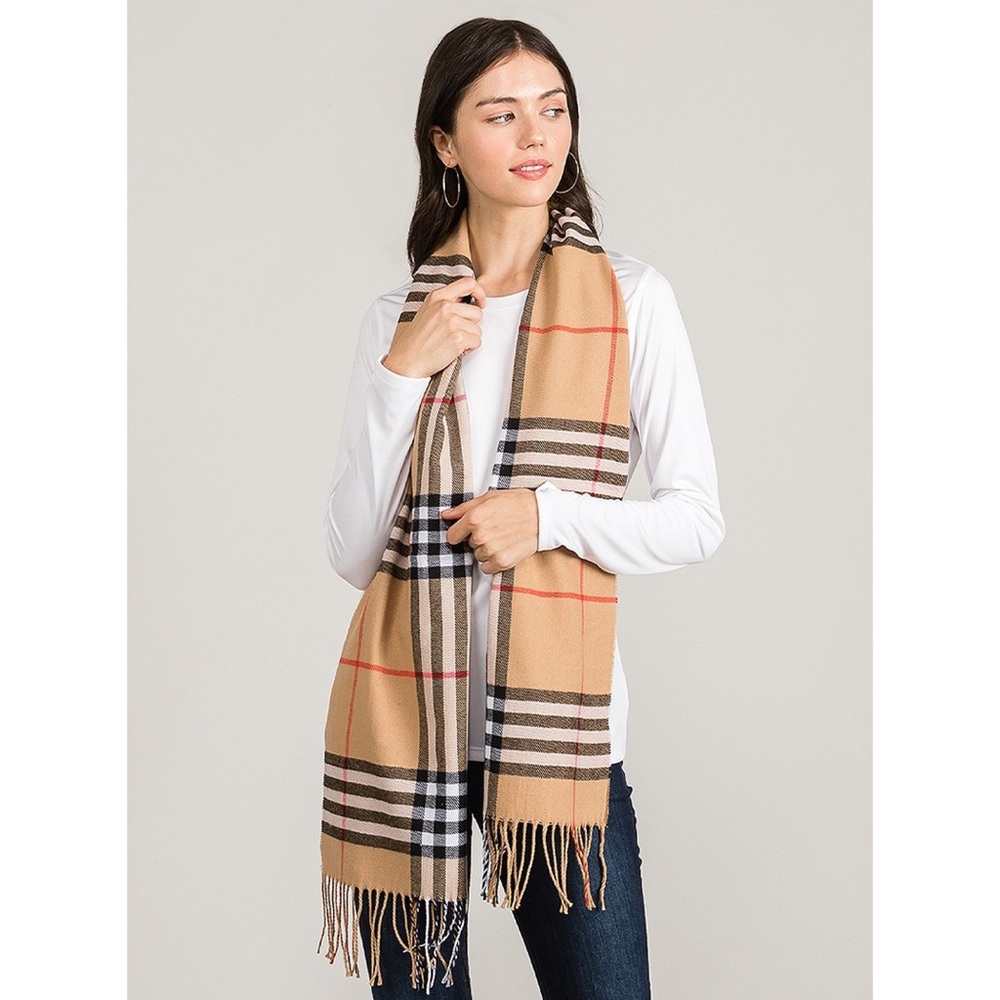 Classic Inspired Nova check scarf